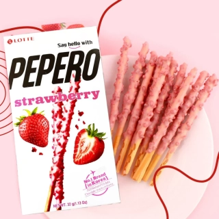 Lotte Pepero Tyčinky 32g Strawberry